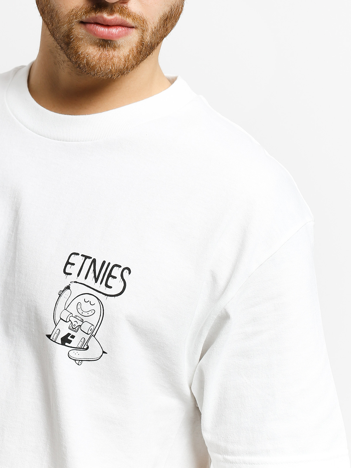 Tričko Etnies Phil Morgan Crazee Skate (white)