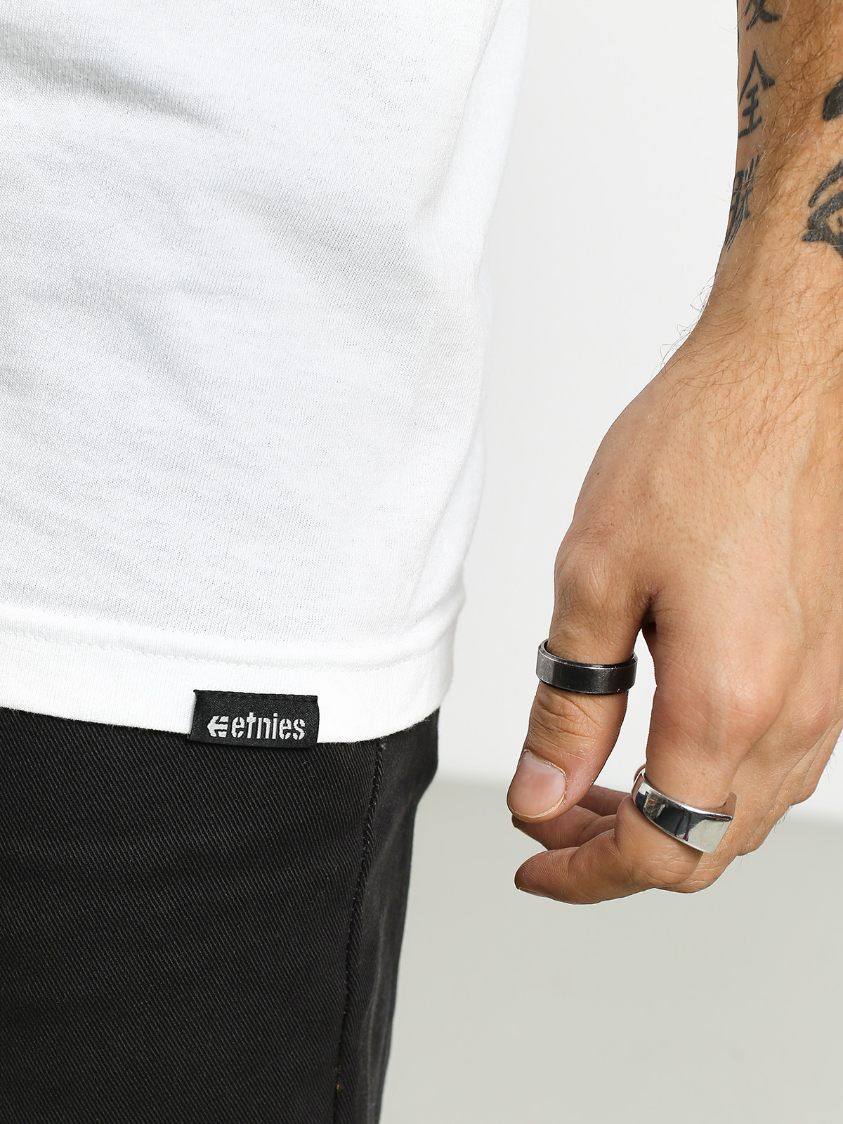 Tričko Etnies Phil Morgan Crazee Skate (white)