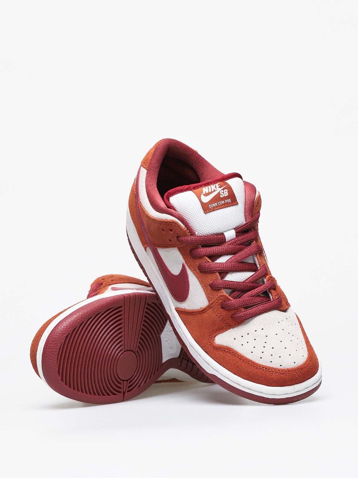 Sb dunk low pro dark outlet russet - cedar - summit white