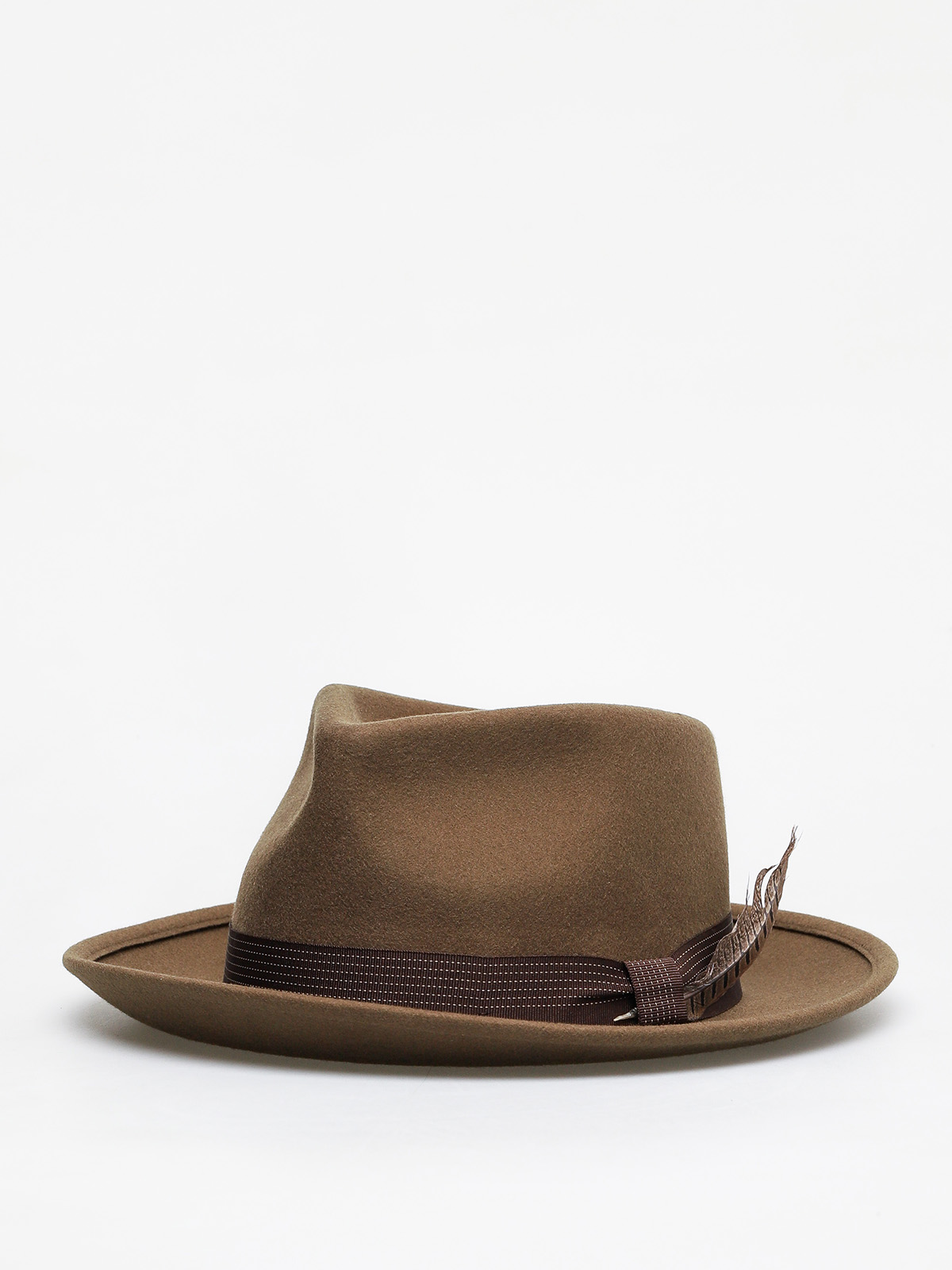 Klobouk Brixton Swindle II Fedora (olive)