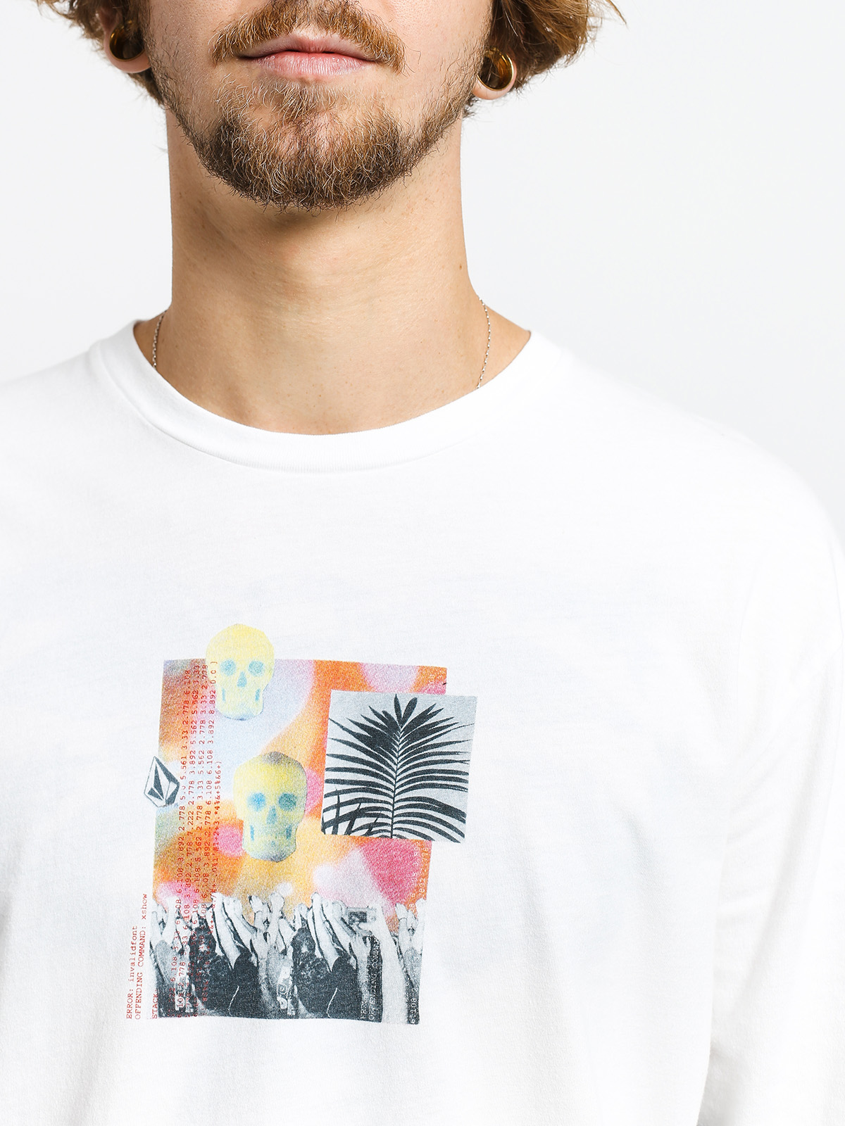 Triko Volcom Power (white)