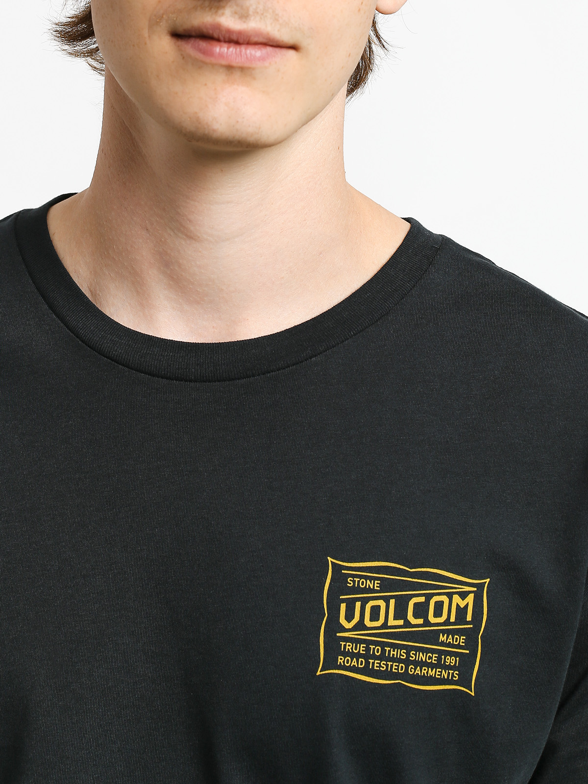 Tričko Volcom Road Test Bsc (black)