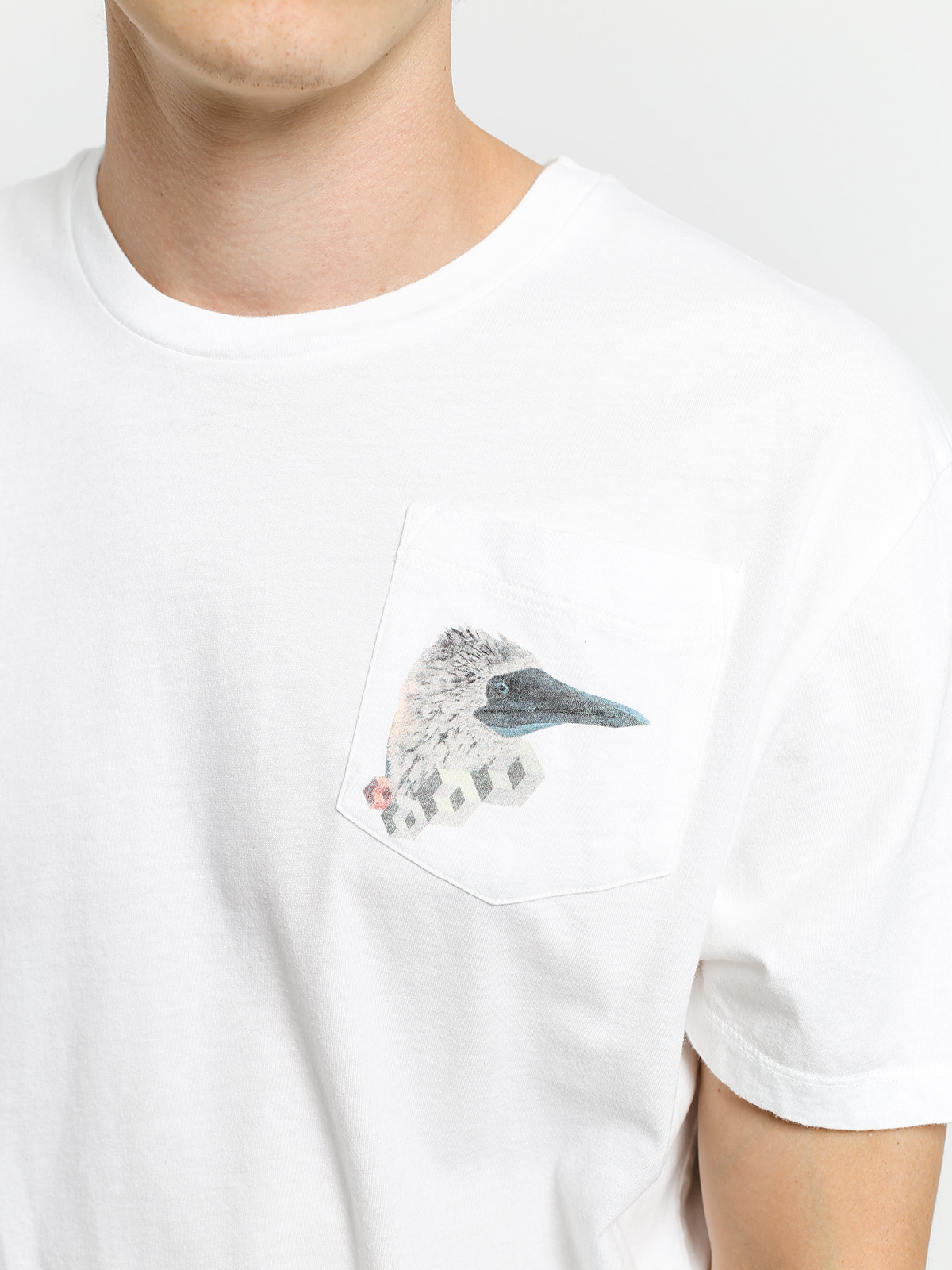 Tričko Volcom Giveback Fa (white)