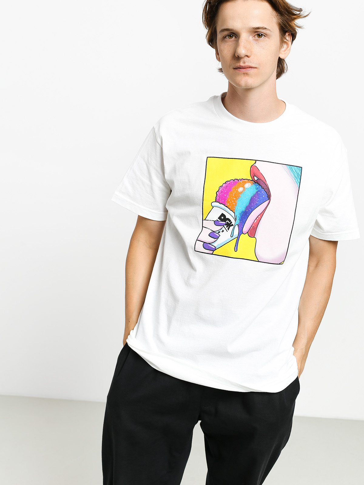 Tričko DGK Snow Days (white)