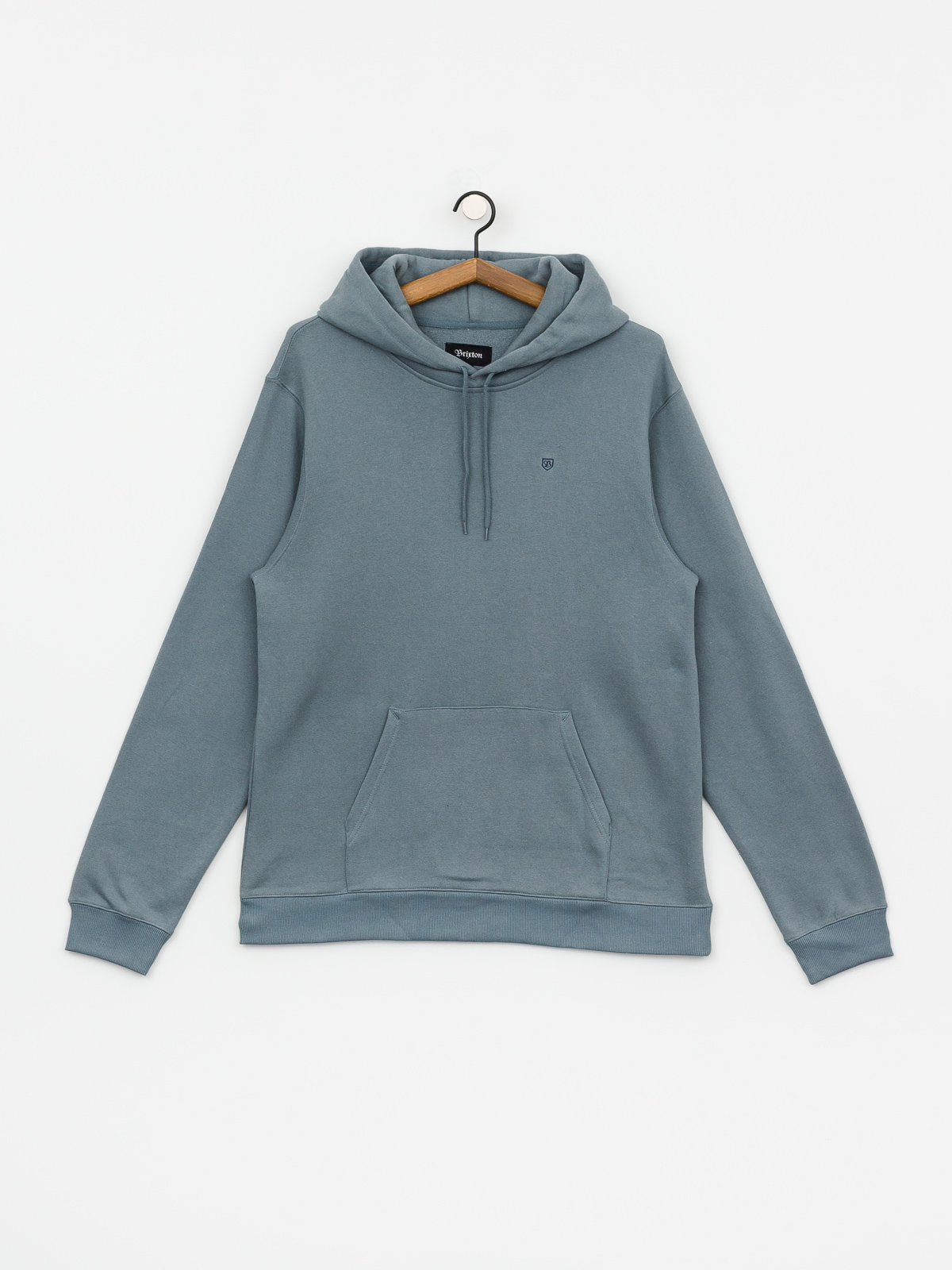 Mikina s kapucí Brixton B Shield Intl HD (blue haze)