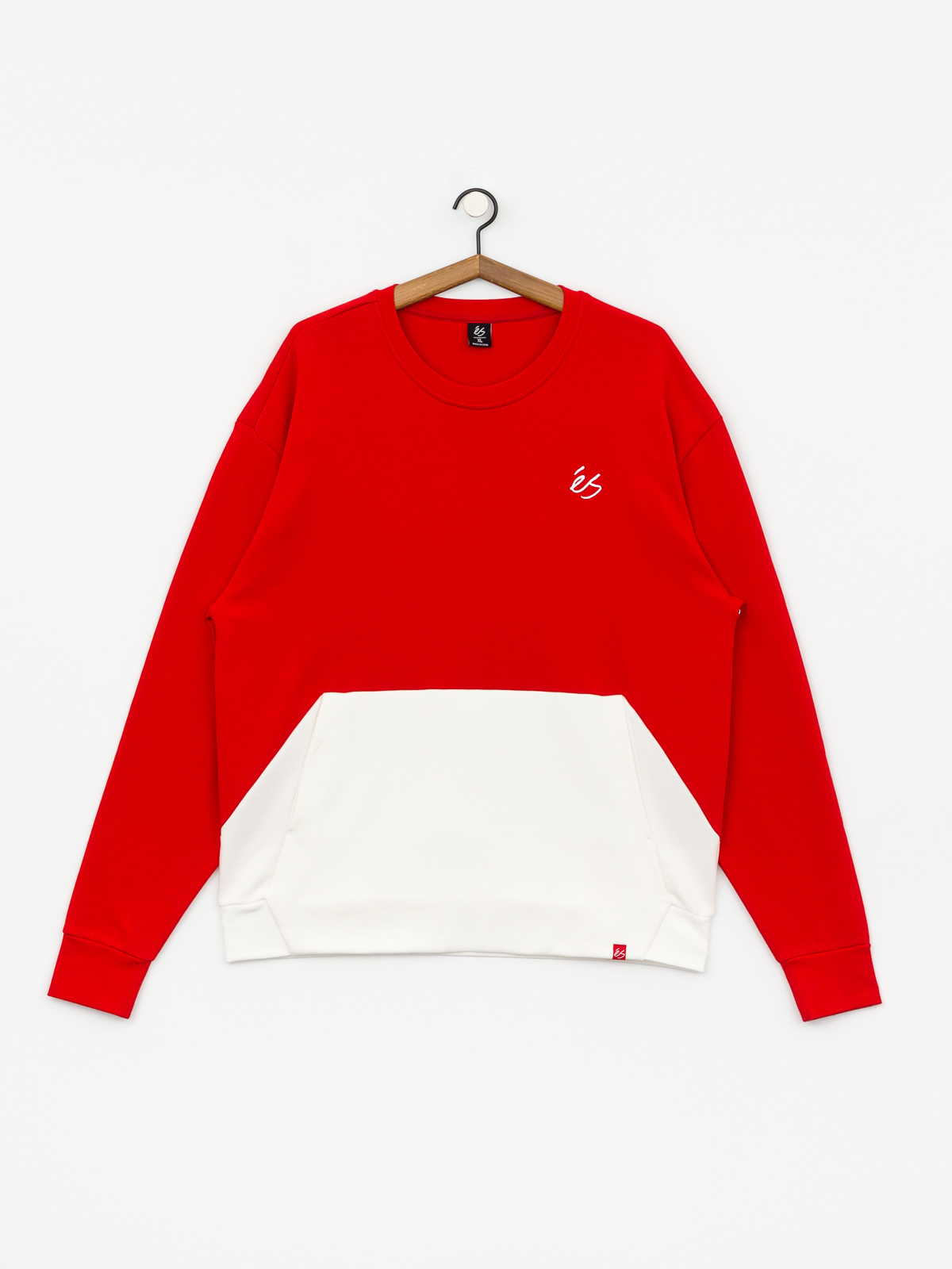 Mikina eS Cera Tech Crew (red/white)