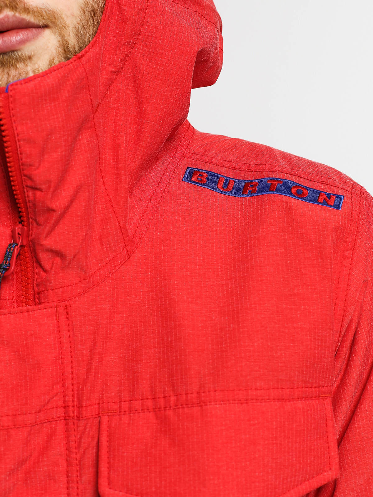 Pánská Snowboardová bunda Burton Covert (flame scarlet rpstp)