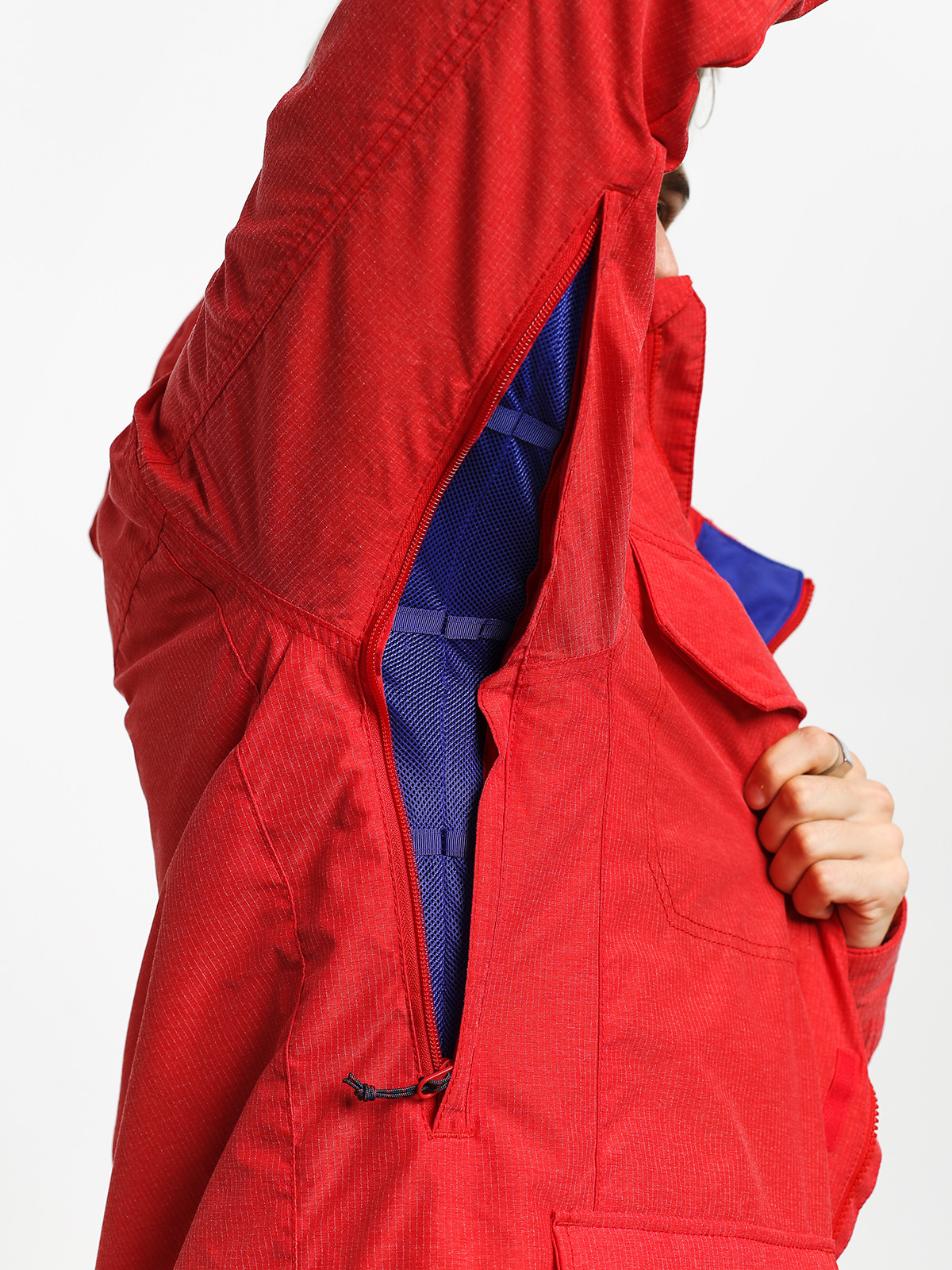 Pánská Snowboardová bunda Burton Covert (flame scarlet rpstp)