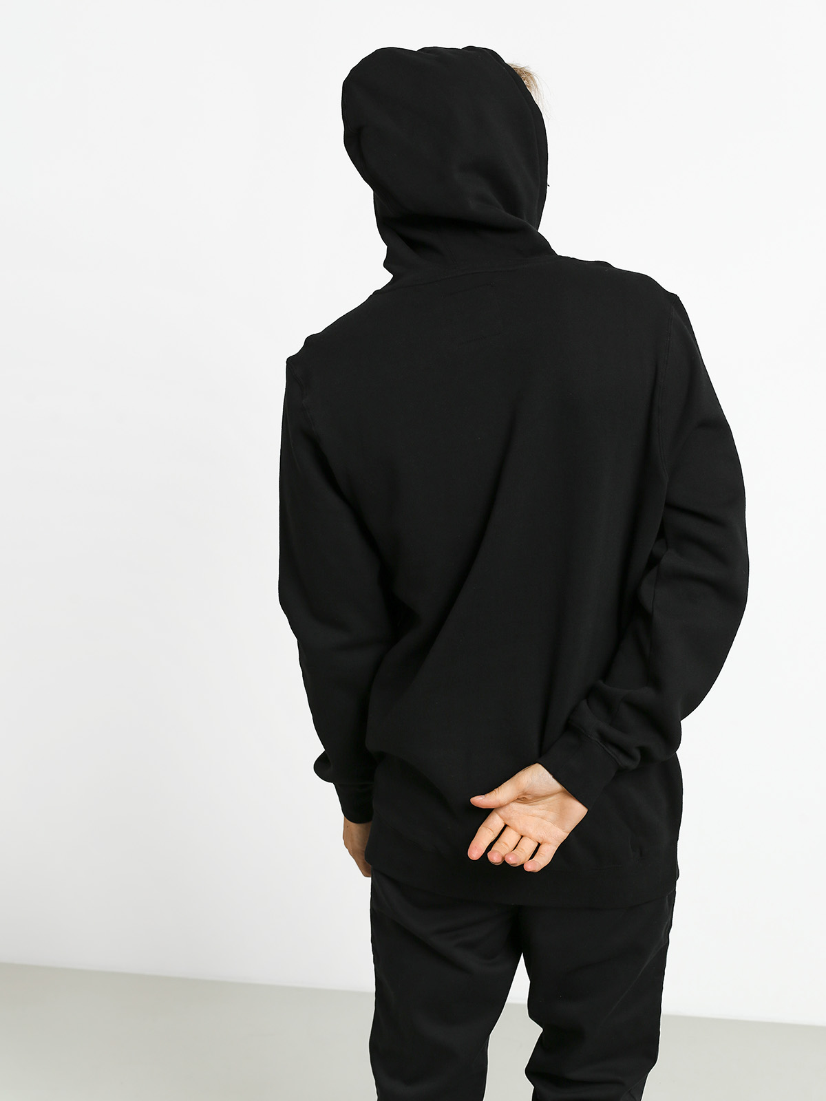 Mikina s kapucí Fox Heritage Forger HD (blk)