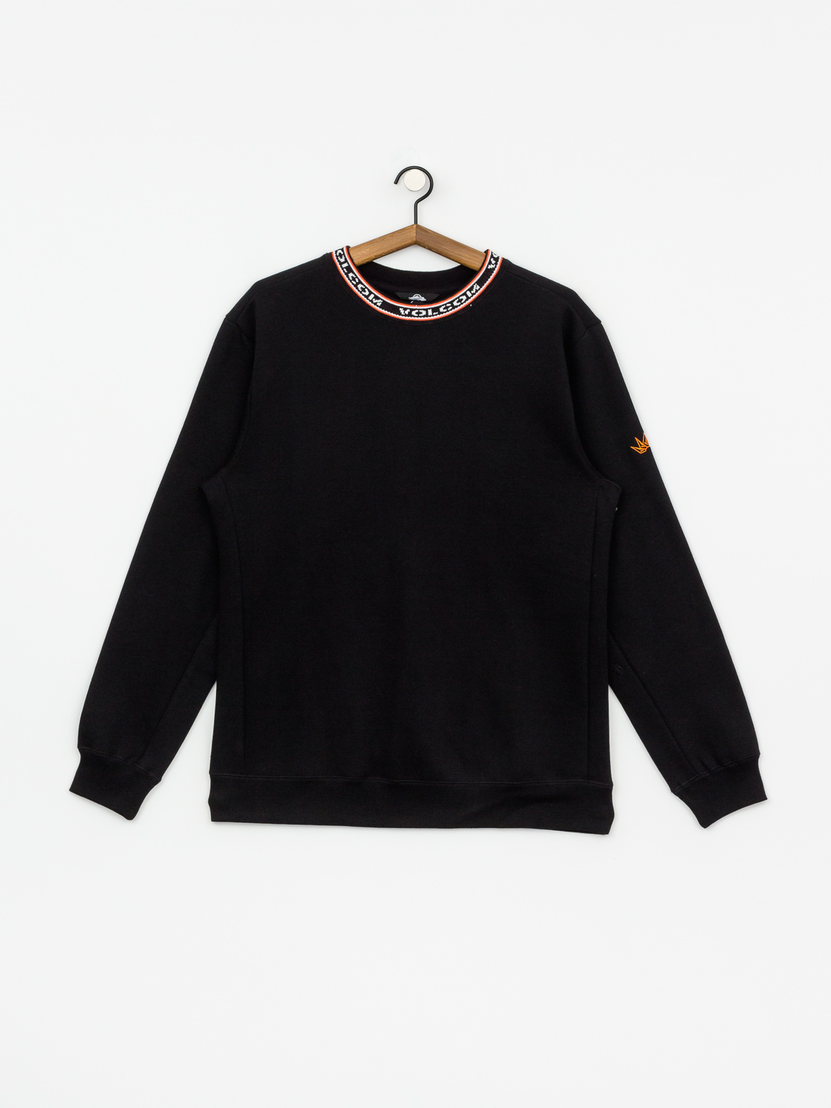 Mikina Volcom Forward To Past Crew (blk)