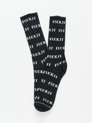 Ponožky HUF Fuck It (black)