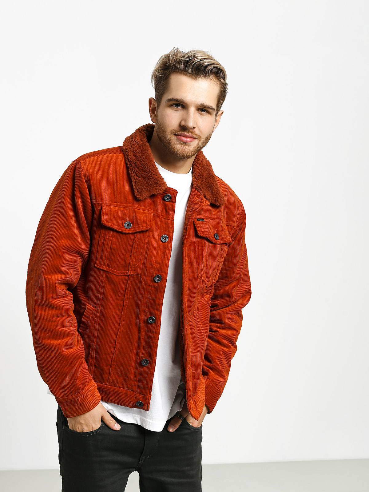 Bunda Brixton Cable Sherpa (picante)