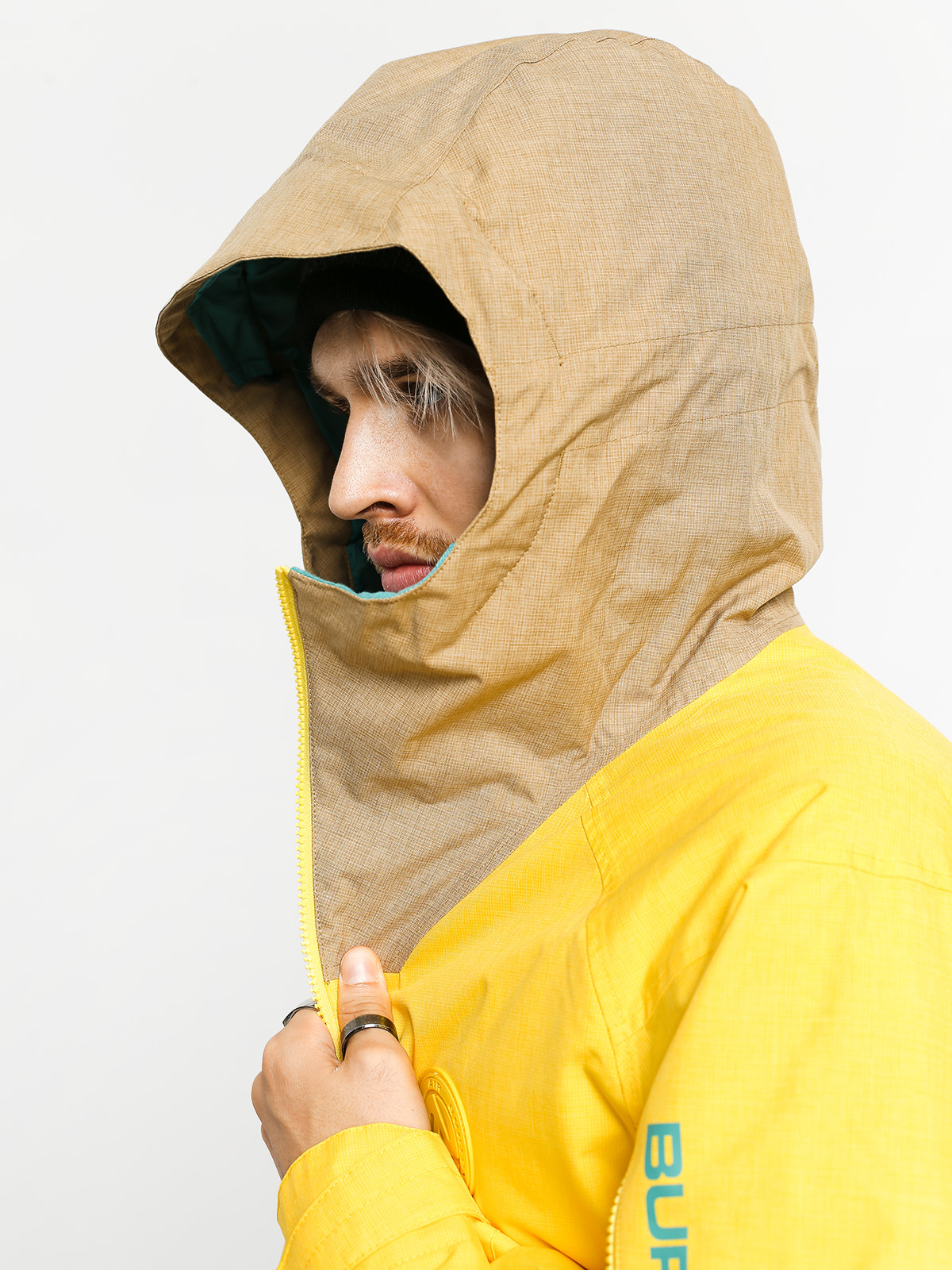 Pánská Snowboardová bunda Burton Hilltop (maize/kelp)