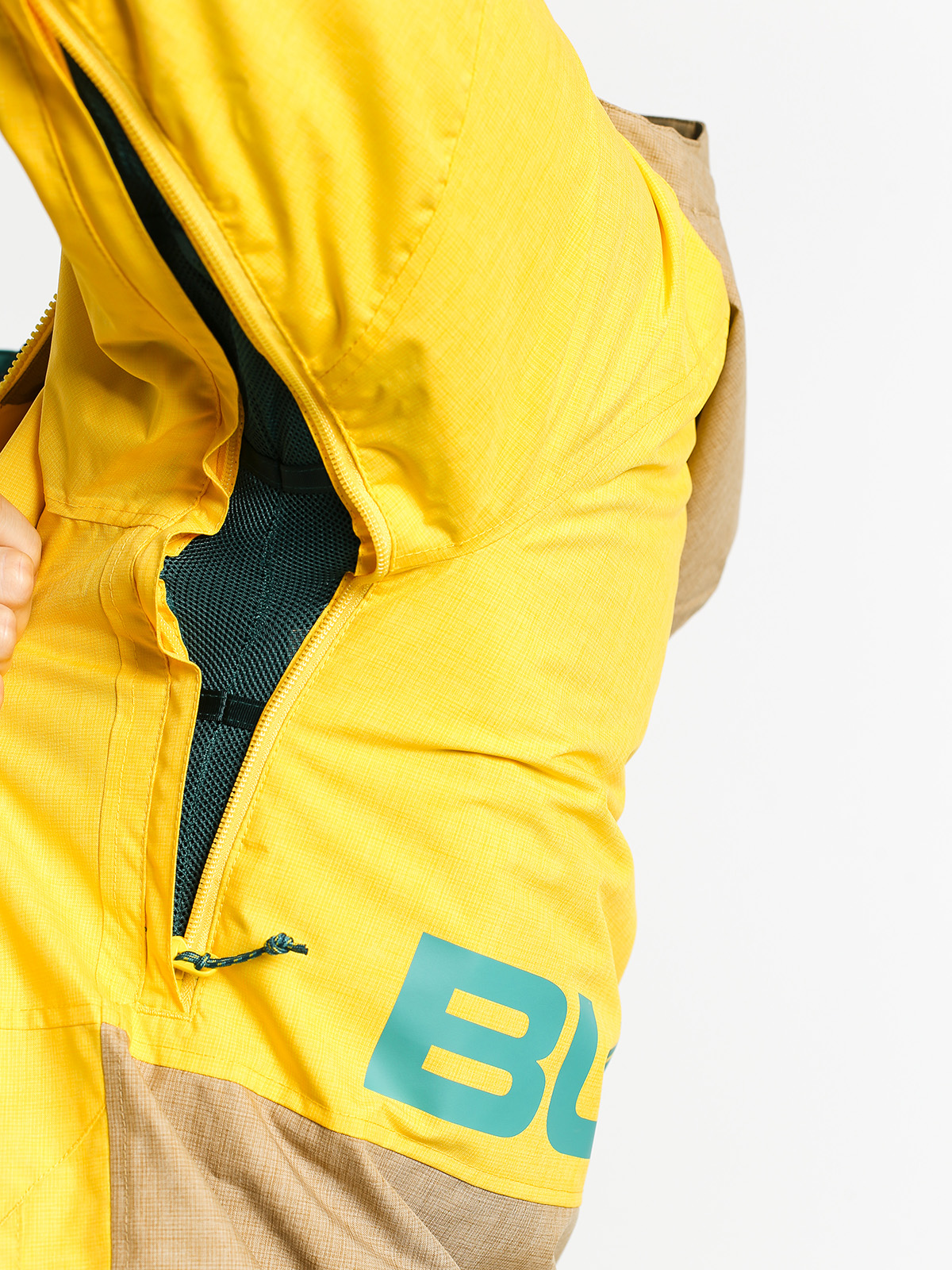 Pánská Snowboardová bunda Burton Hilltop (maize/kelp)