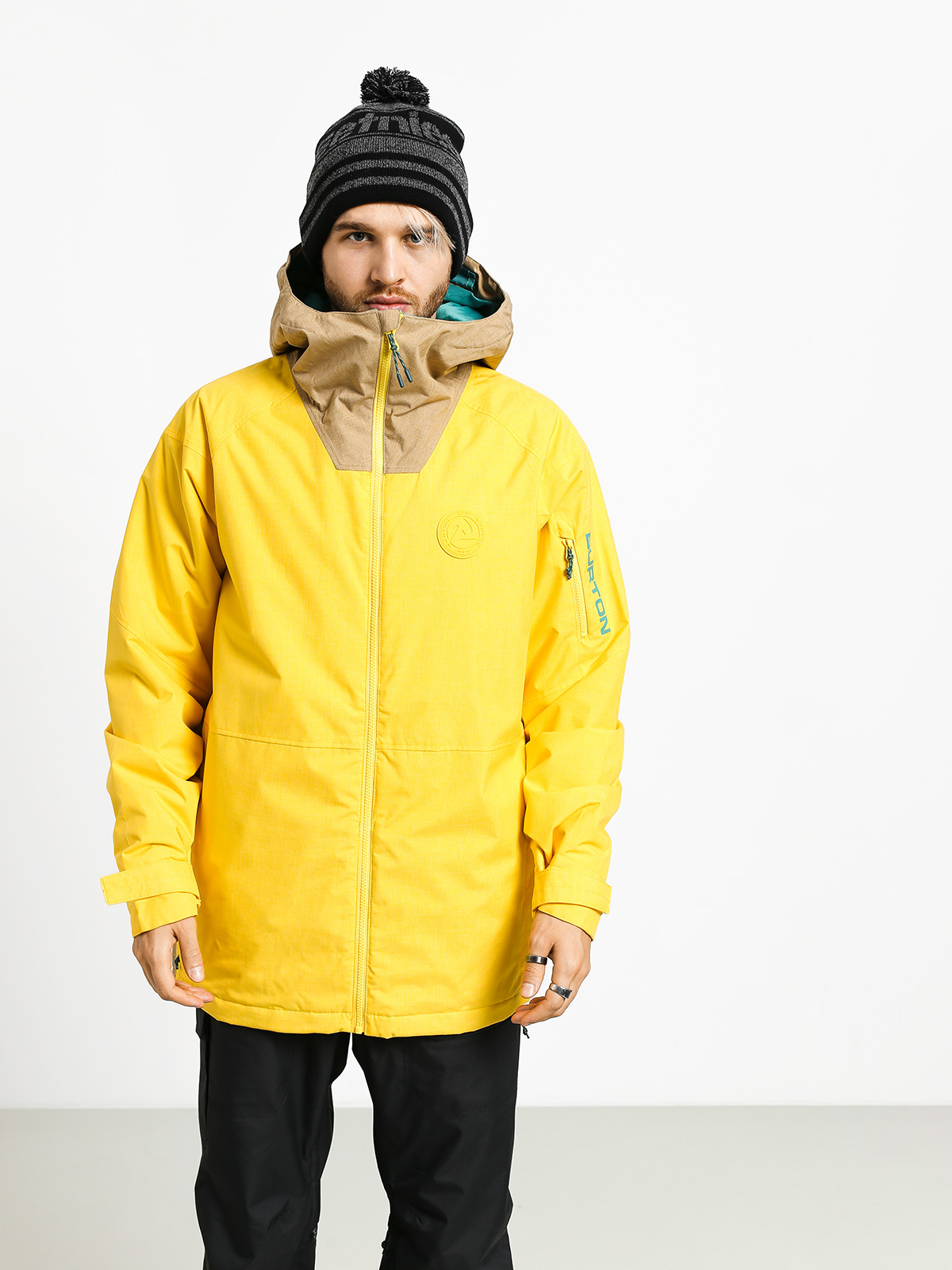 Pánská Snowboardová bunda Burton Hilltop (maize/kelp)