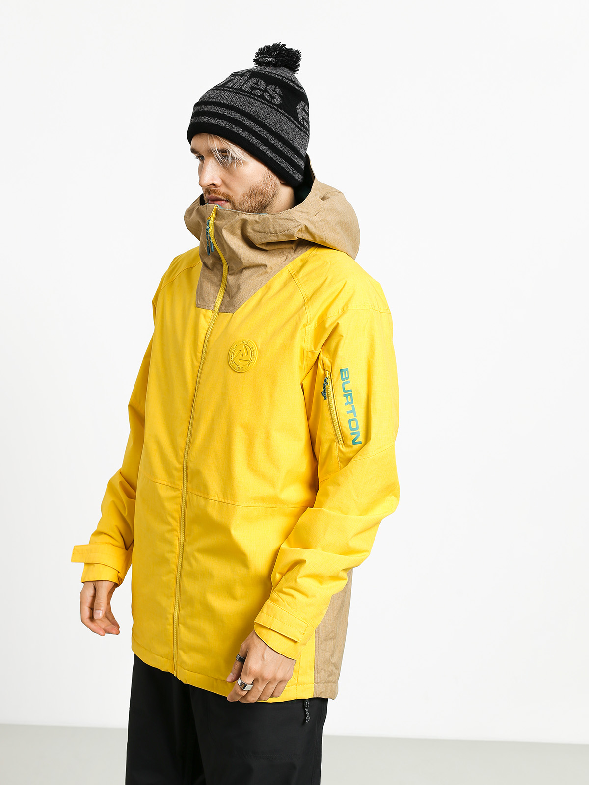 Pánská Snowboardová bunda Burton Hilltop (maize/kelp)