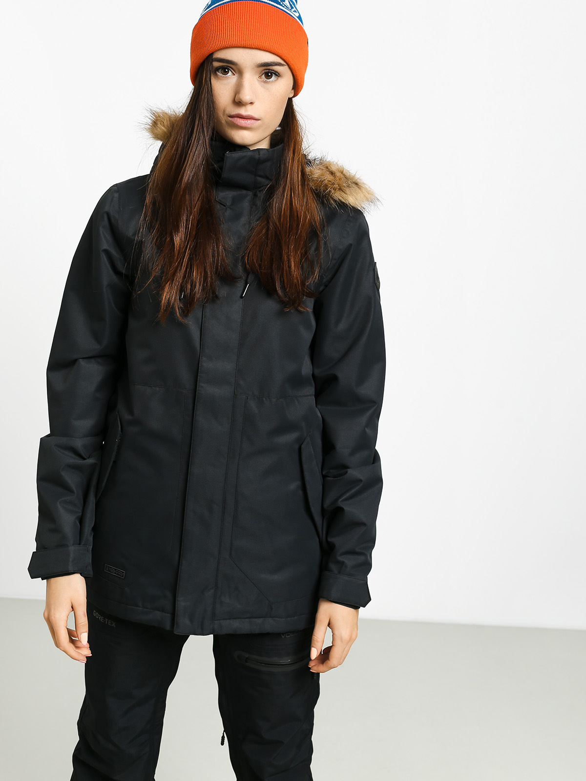 Dámská Snowboardová bunda Volcom Fawn Ins (blk)
