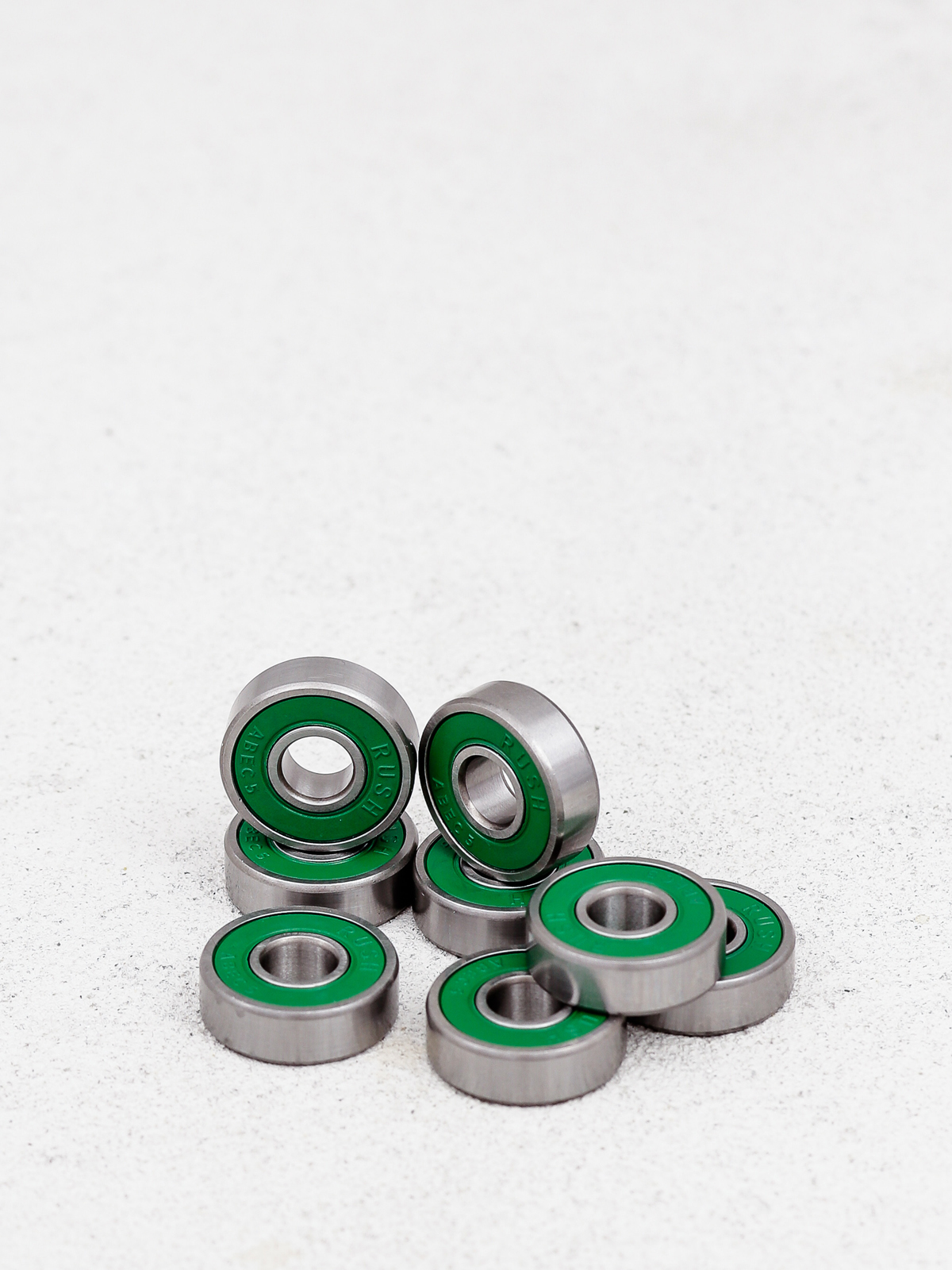 Ložiska Rush Bearings Spacers Abec 5 (green)