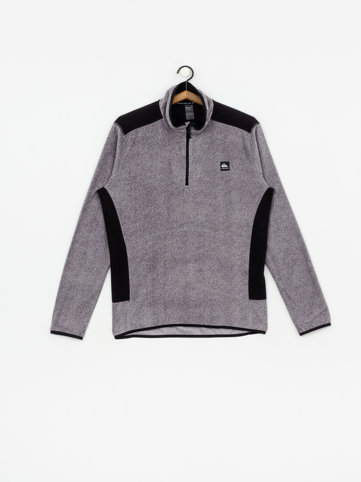 Pánský Fleecová mikina Quiksilver Aker Hz Fleece (ripstop texture grey)