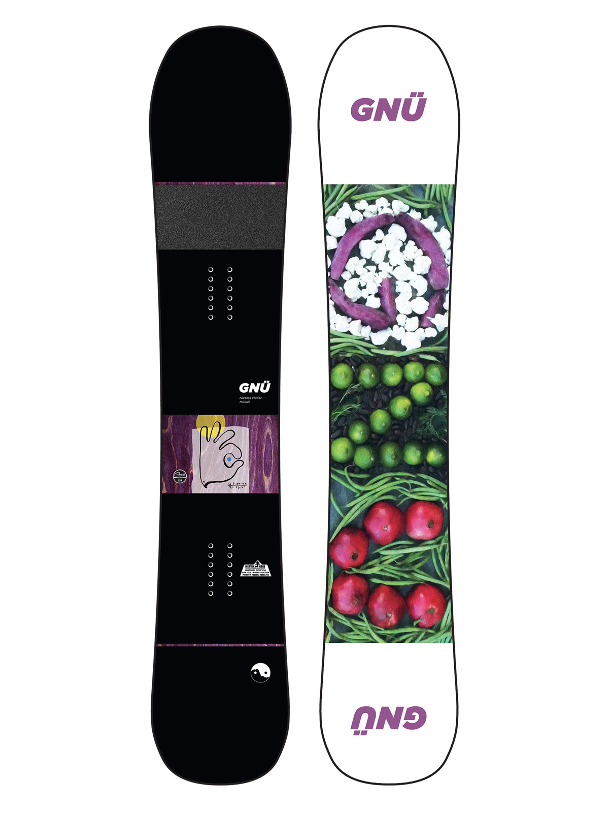 Pánská Snowboard Gnu Mullair C3