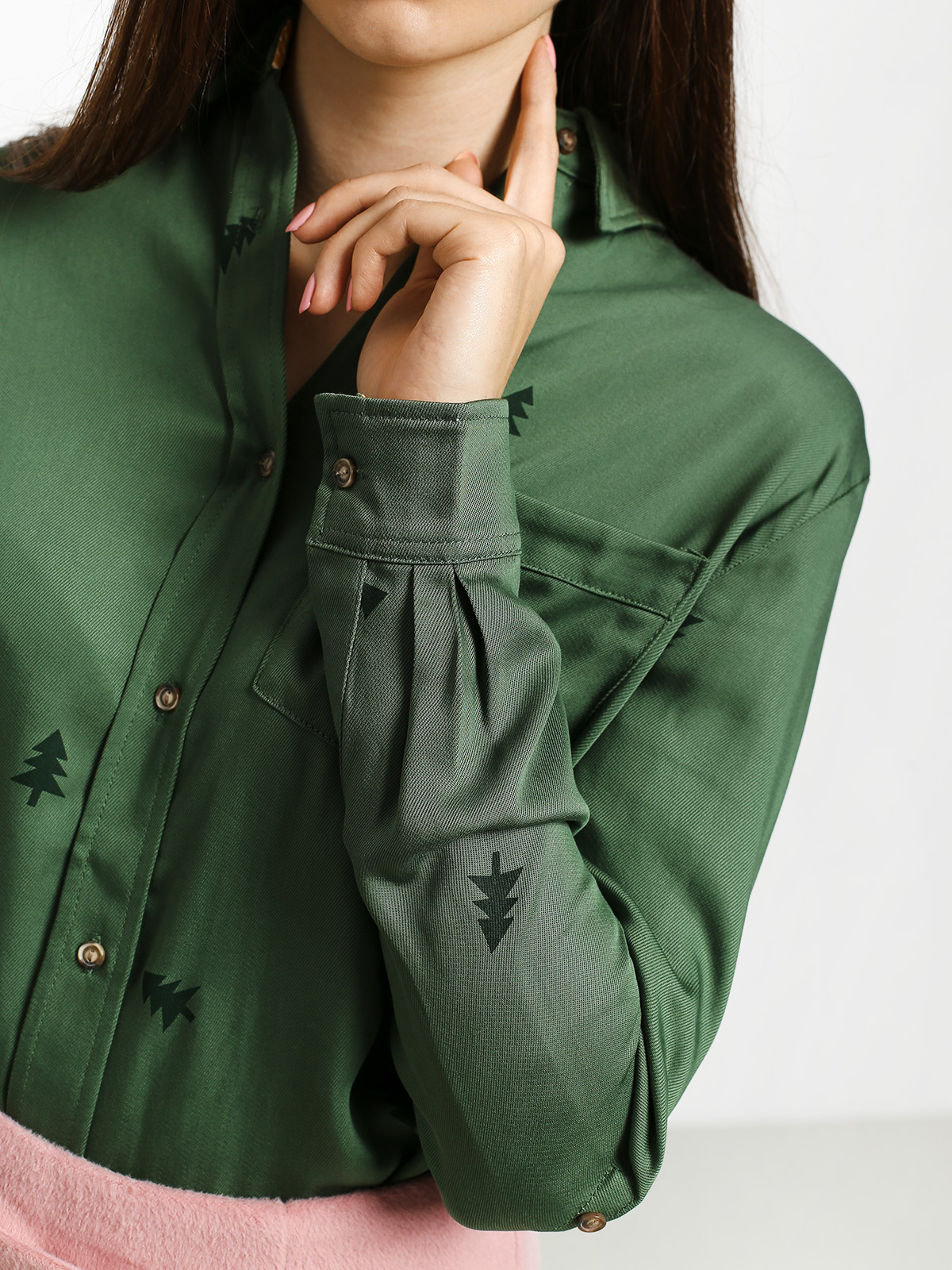 Košile Femi Stories Samba Wmn (grn)