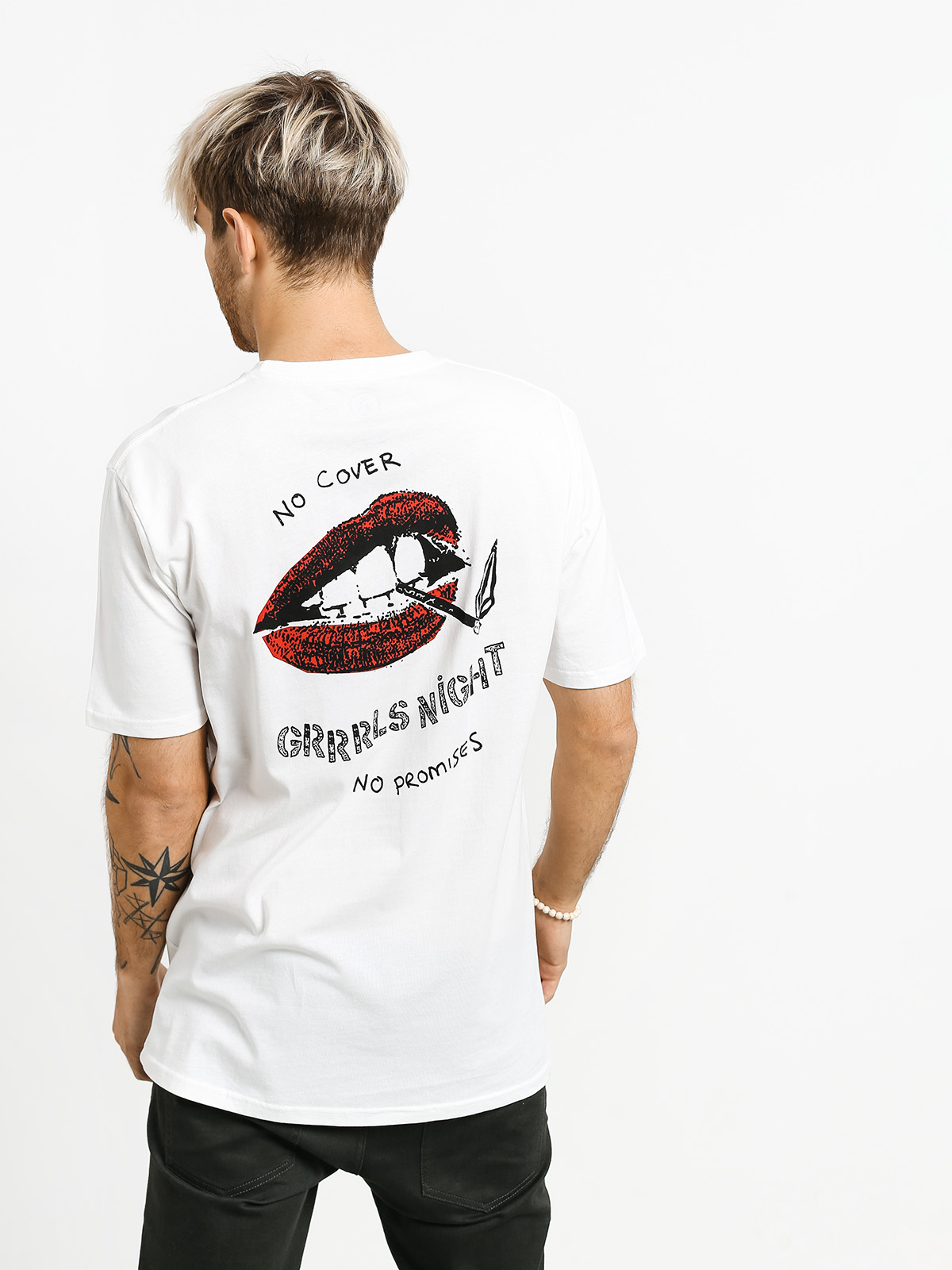 Tričko Volcom Ladies Night Bsc (wht)