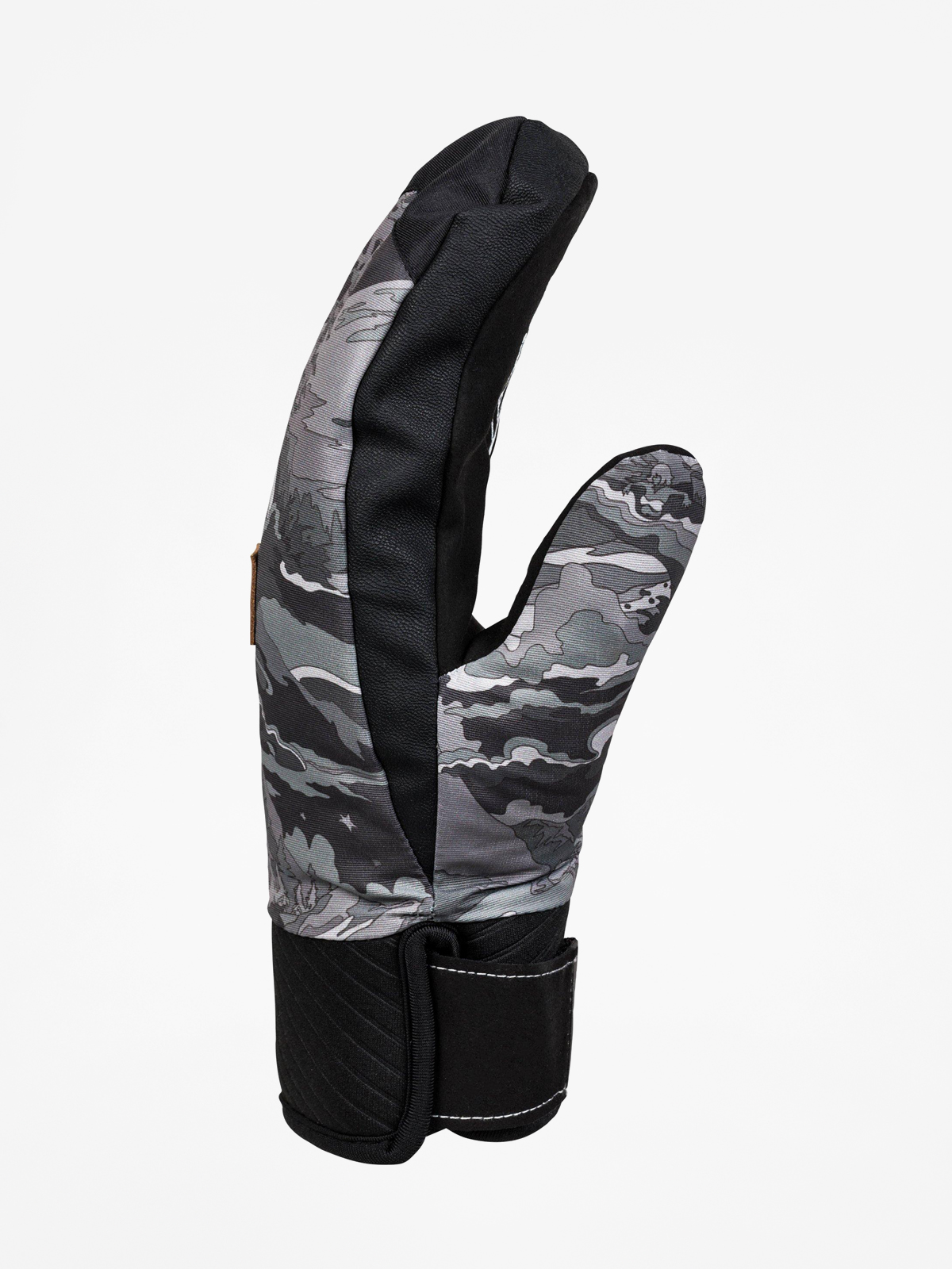 Rukavice Quiksilver Method Mitt (black snowscene)