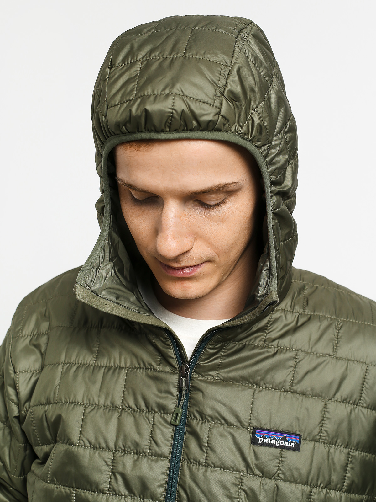 Bunda Patagonia Nano Puff HD (industrial green)