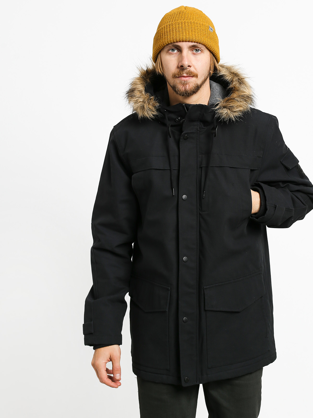 Bunda Quiksilver Storm Drop 5K (black)