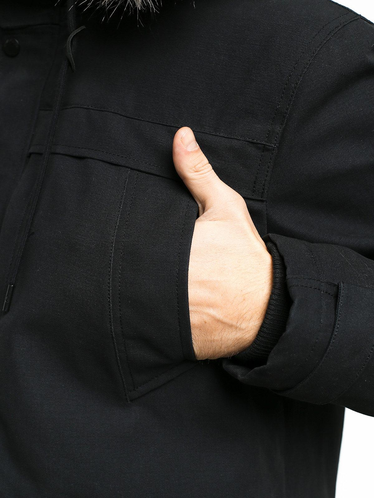 Bunda Quiksilver Storm Drop 5K (black)