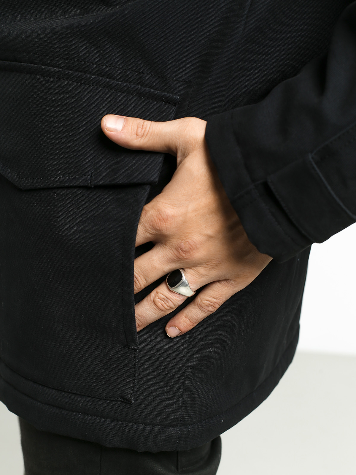 Bunda Quiksilver Storm Drop 5K (black)