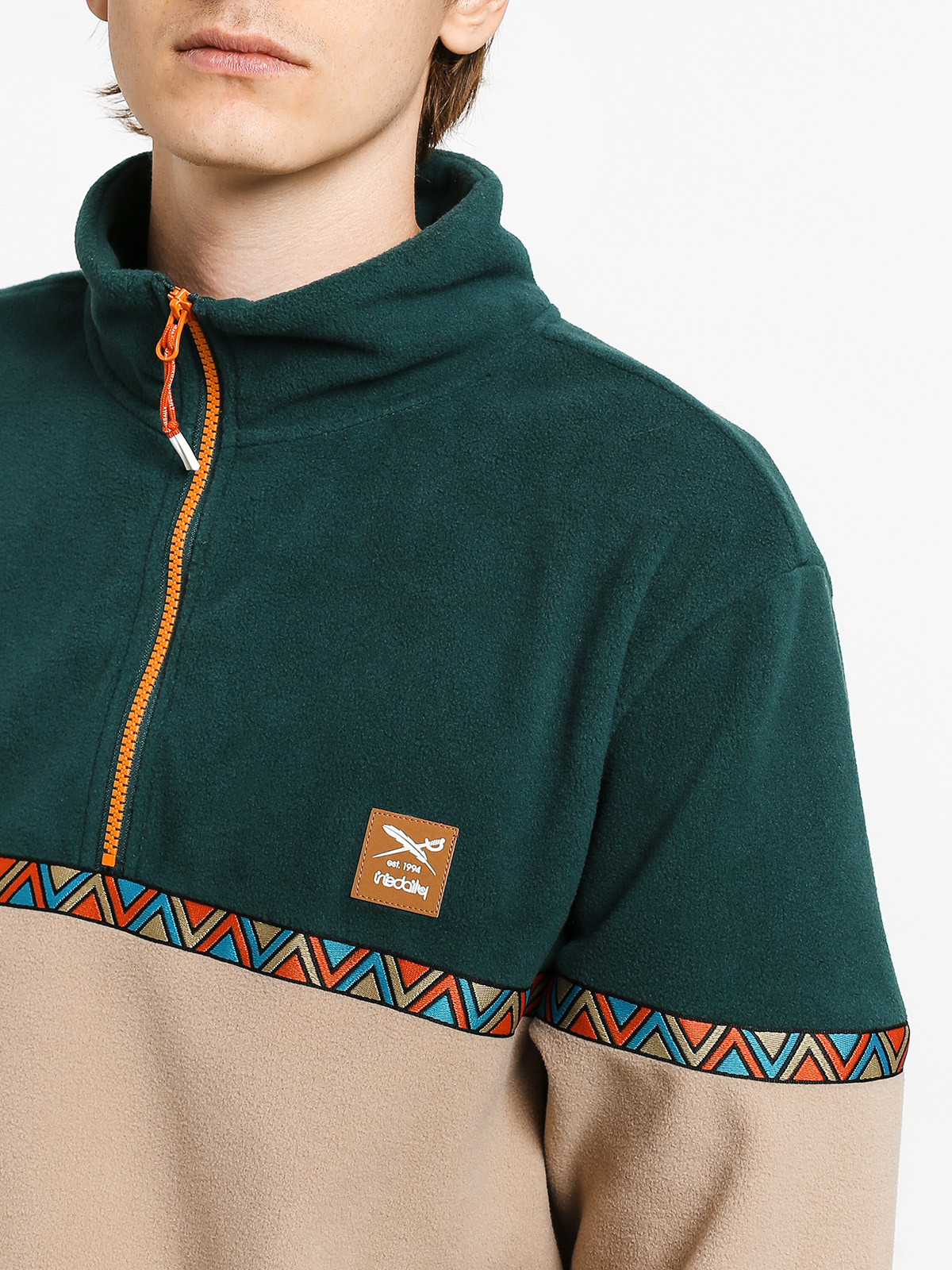 Pánský Fleecová mikina Iriedaily Monte Noe Troyer (hunter)