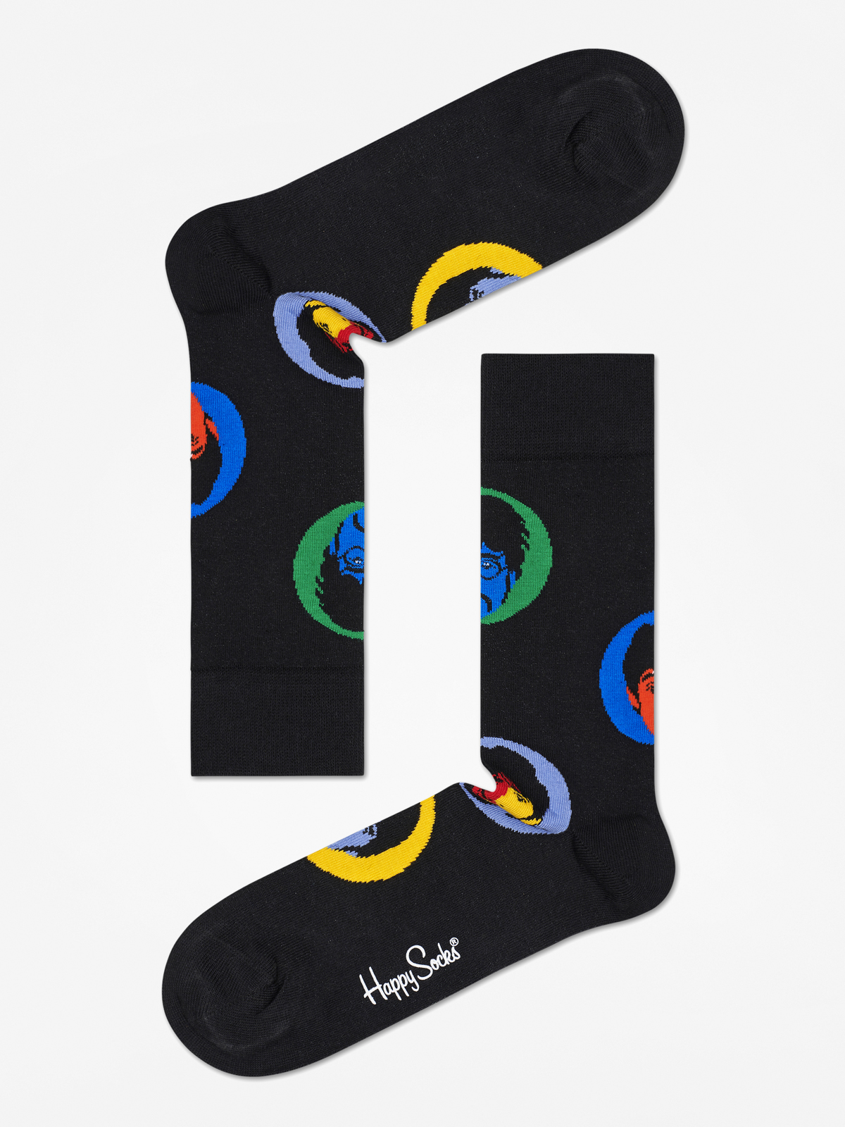Ponožky Happy Socks The Beatles (black/yellow/blue/green)