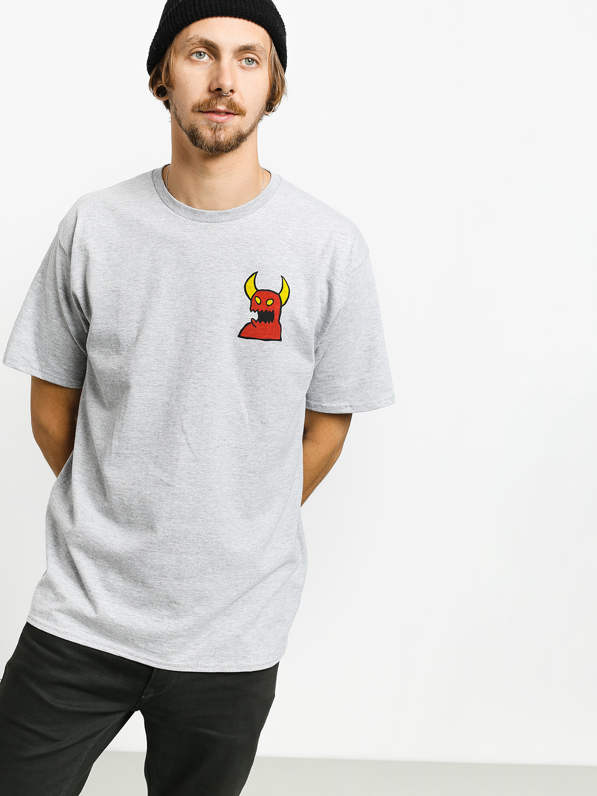 Tričko Toy Machine Sketchy Monster (grey)