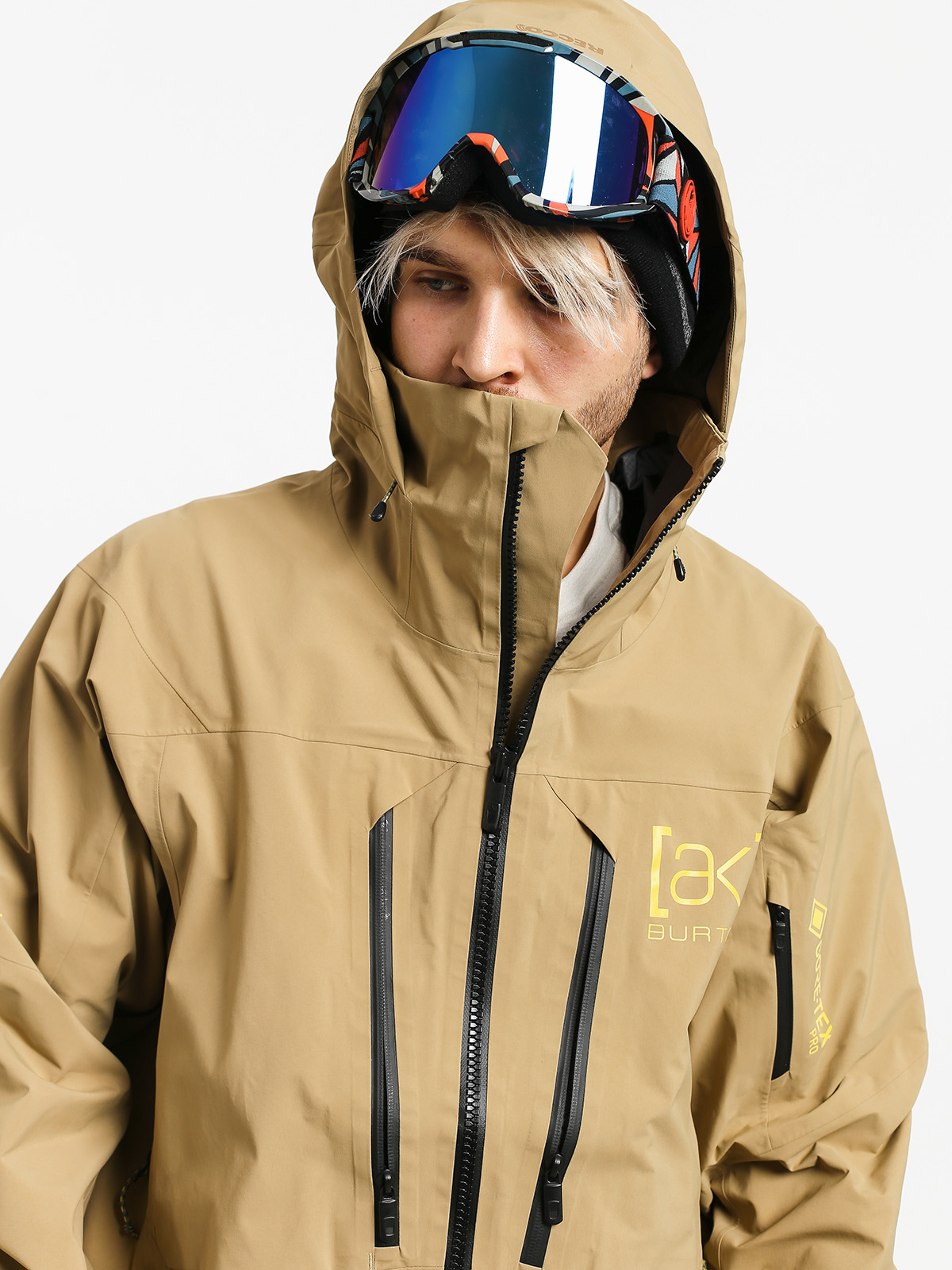 Pánská Snowboardová bunda Burton Ak Gore 3L Hover (kelp)