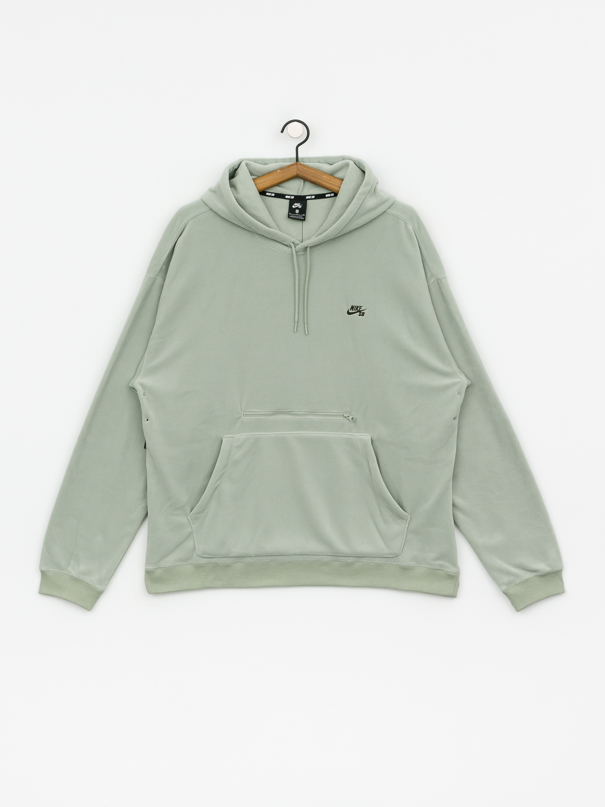 Mikina s kapucí Nike SB Novelty HD (jade horizon/sequoia)