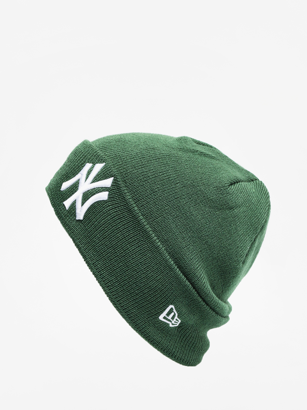 Čepice New Era League Essential Cuff Knit (green/optic white)