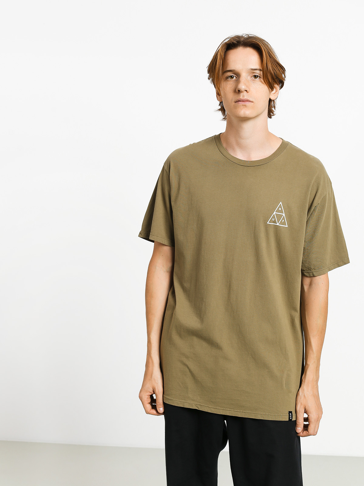 Tričko HUF Dystopia (dried herb)