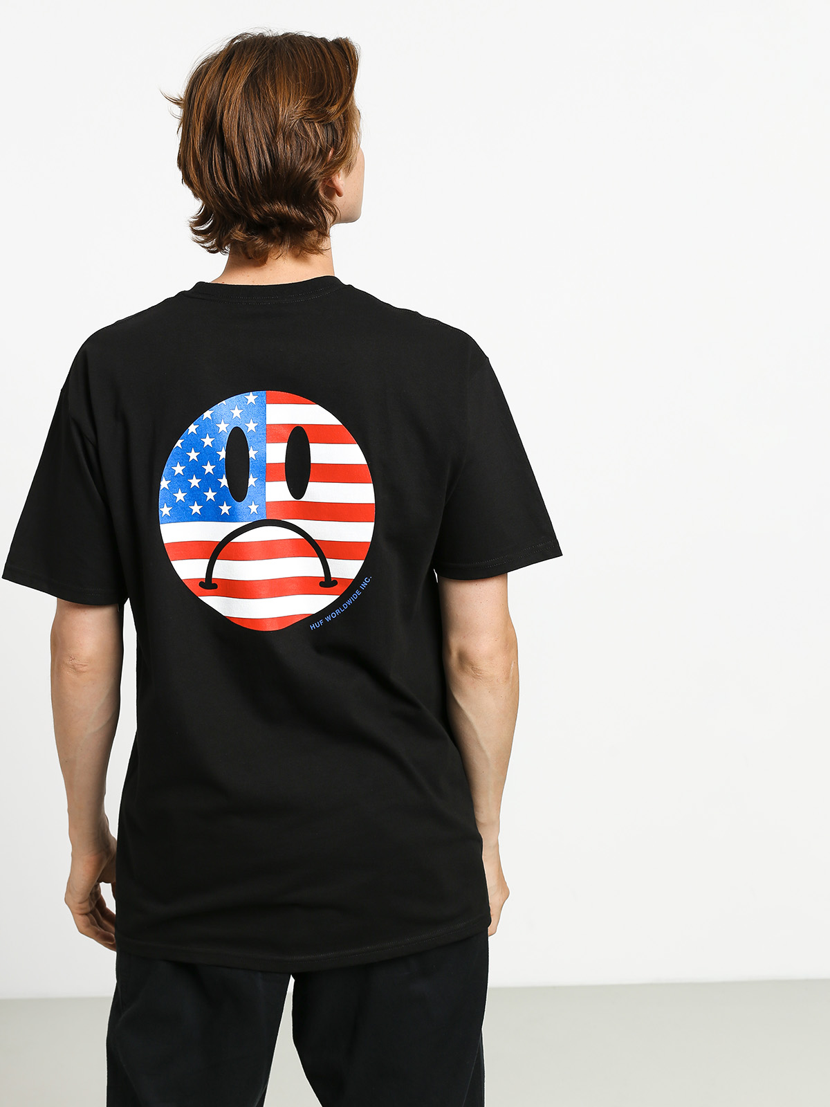 Tričko HUF Bummer Usa (black)
