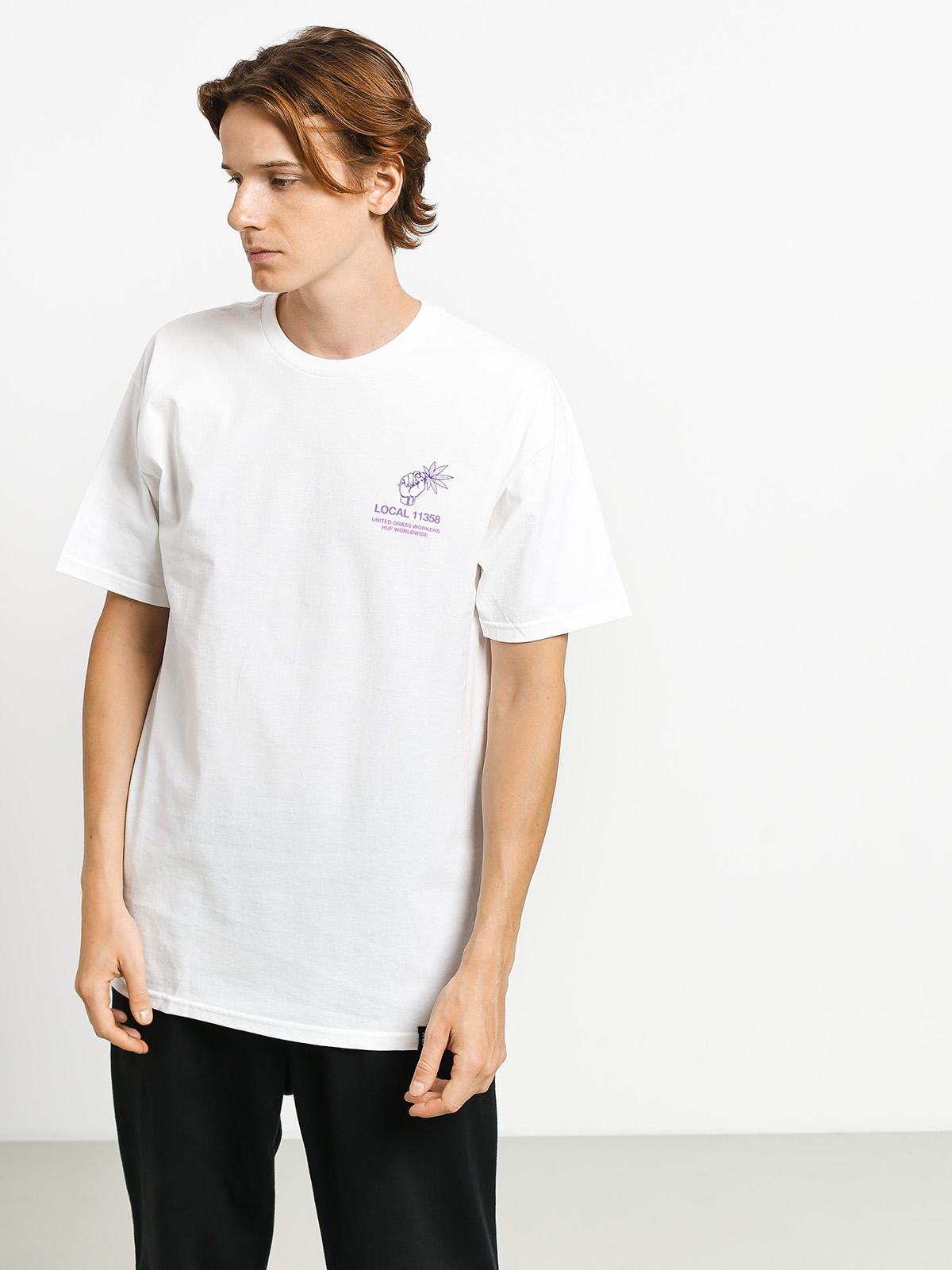 Tričko HUF Unionized (white)