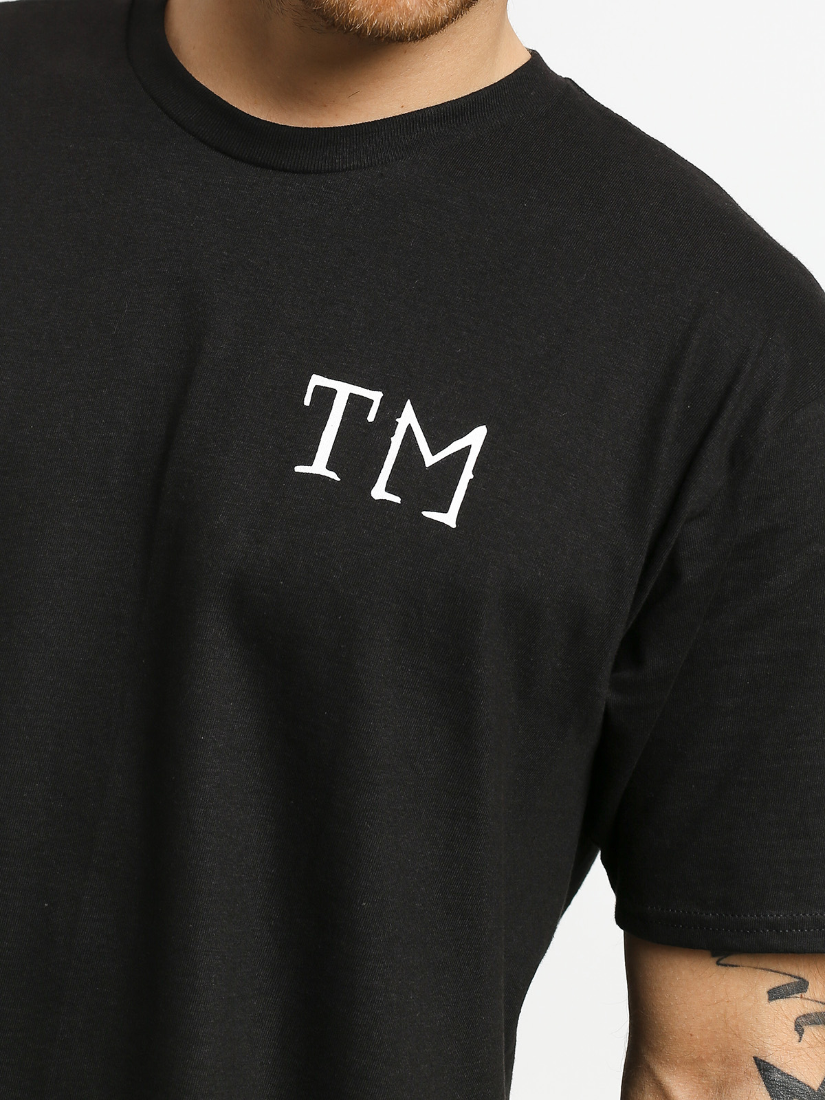 Tričko Toy Machine Skull X Bones (black)