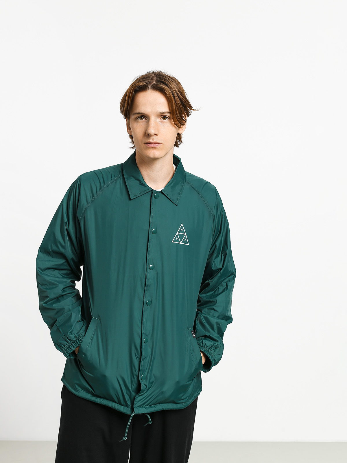 Bunda HUF Essentials Coach (botanical green)