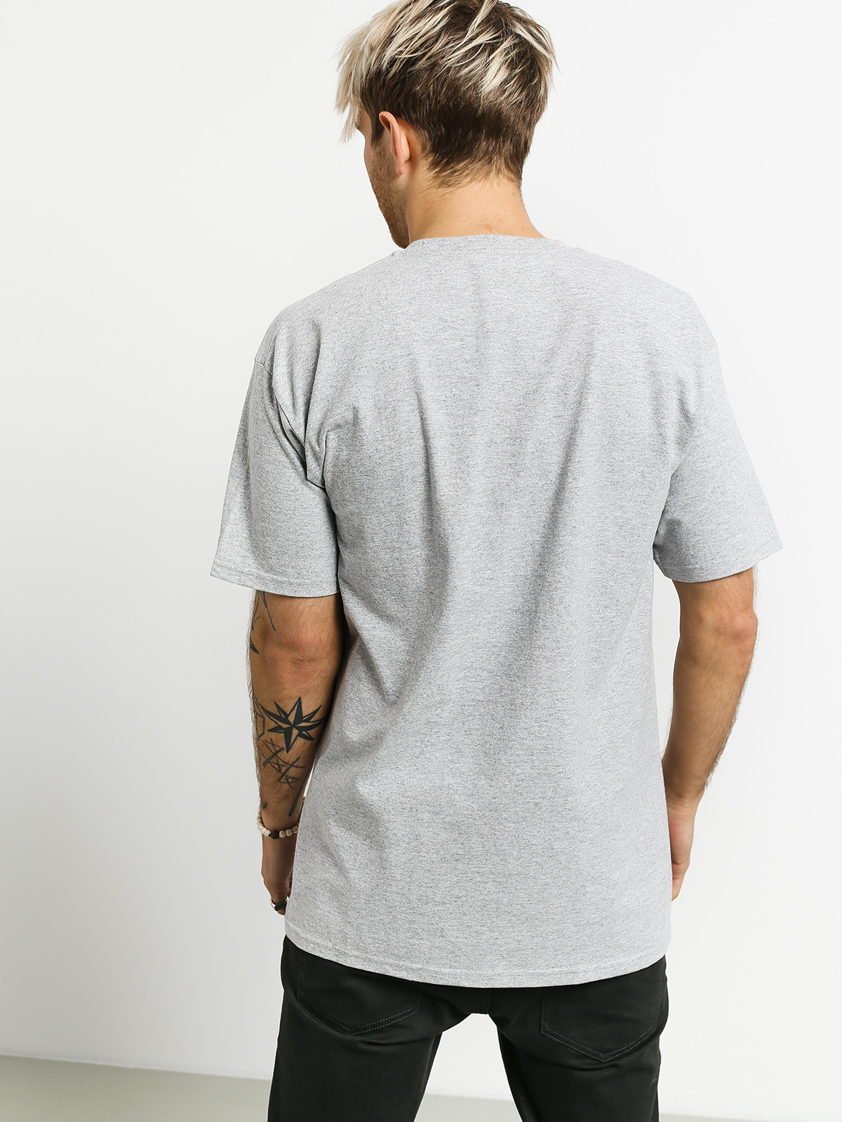 Tričko Spitfire Big Head Fill (athletic heather/camo)