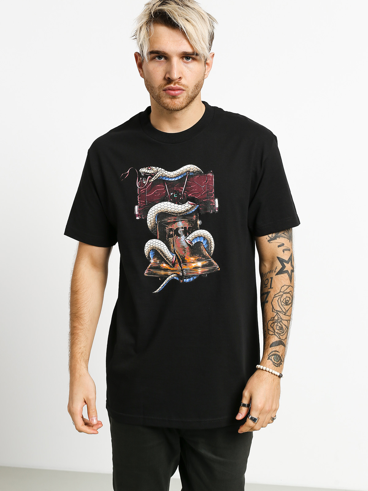 Tričko DGK Liberty (black)