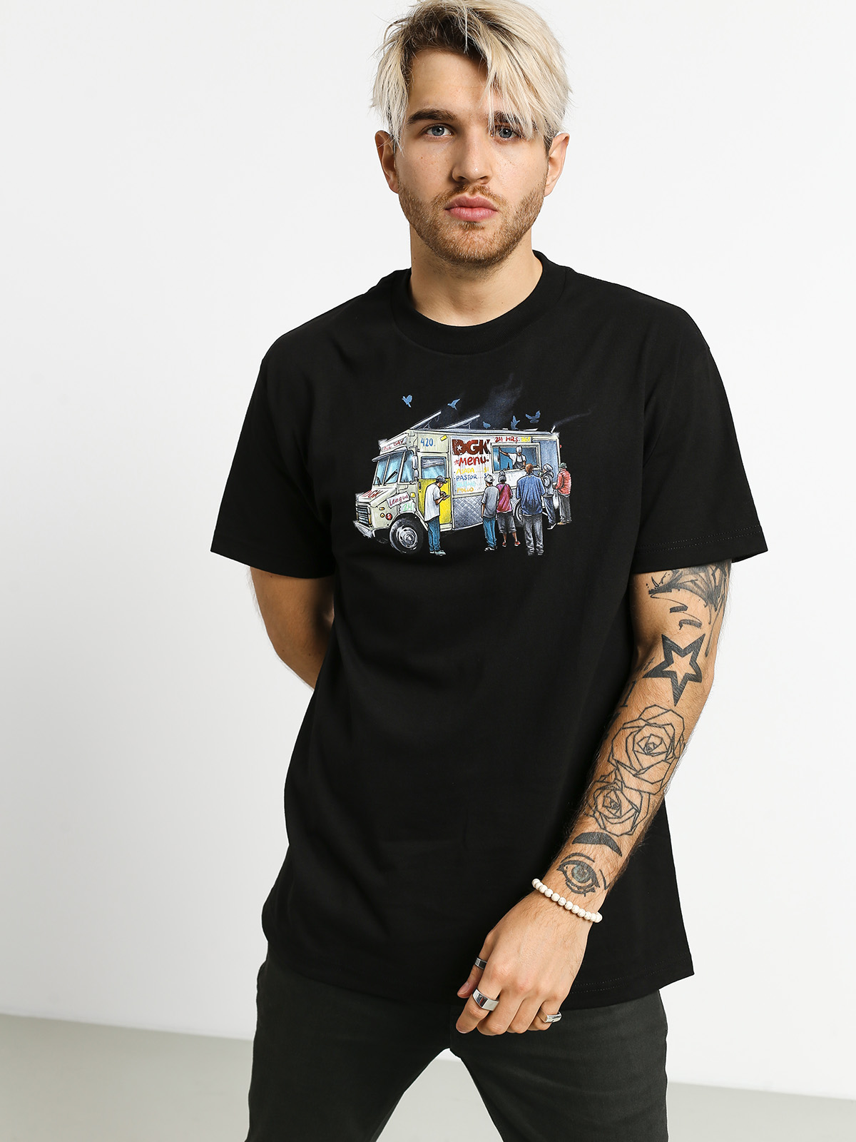 Tričko DGK Munchies (black)