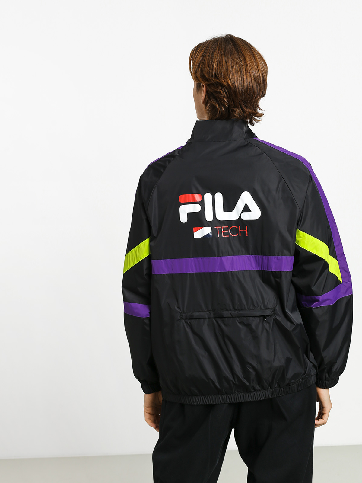 Bunda Fila Reign (black/tillandsia purple/acid lime)