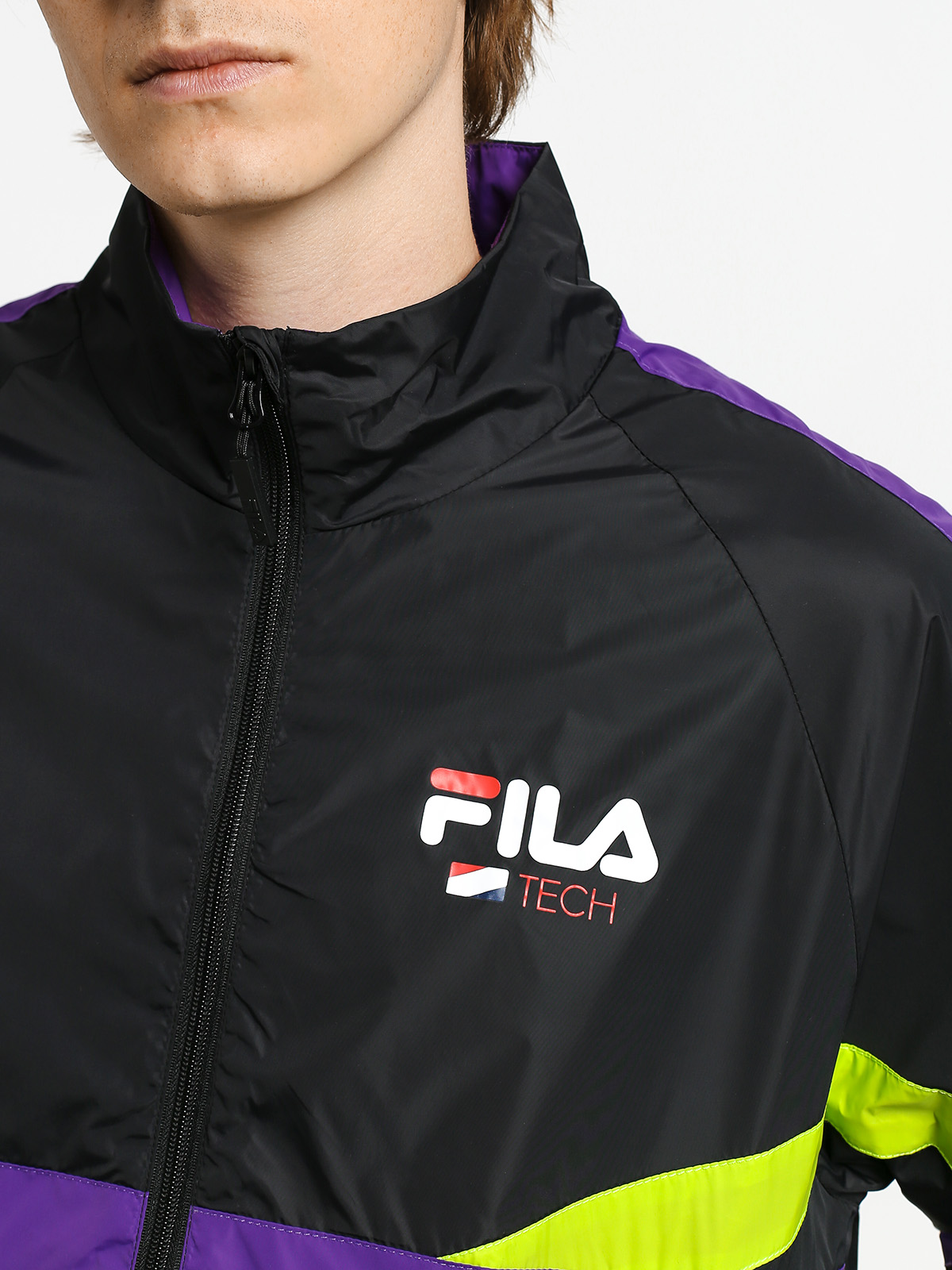 Bunda Fila Reign (black/tillandsia purple/acid lime)
