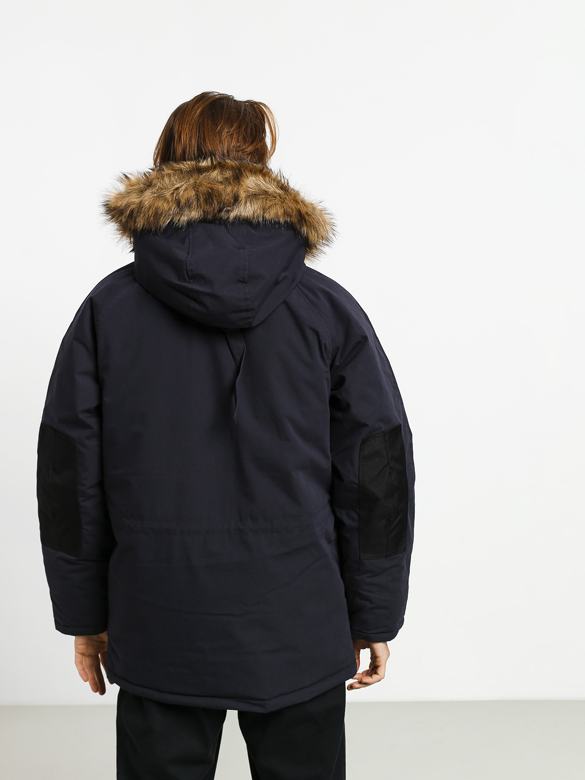 Bunda Carhartt WIP Trapper Parka (dark navy/black)