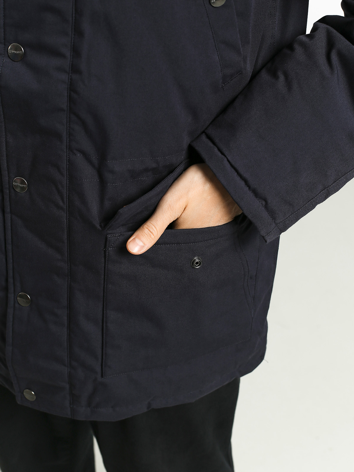 Bunda Carhartt WIP Trapper Parka (dark navy/black)