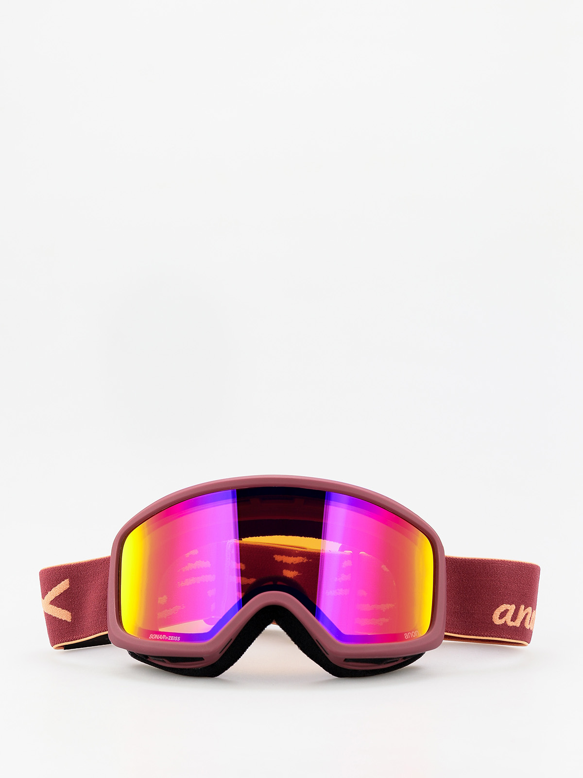 Brýle na snowboard Anon Deringer Wmn (ruby/sonar infared blue)